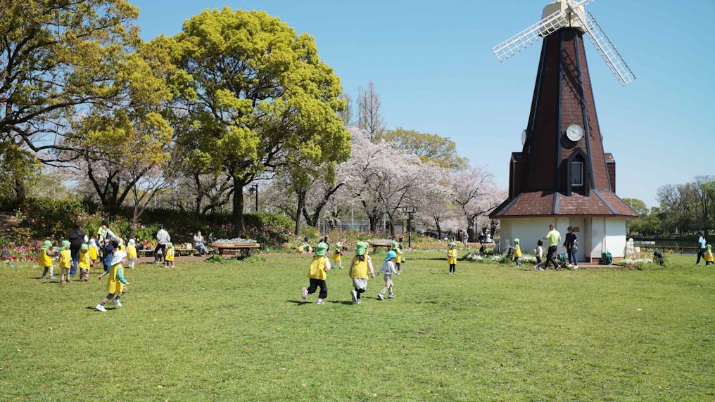 自然がいっぱいの遊び場　浮間公園！！