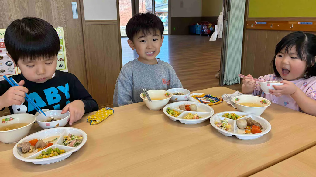 おいしい給食で健康な体を作ろう！