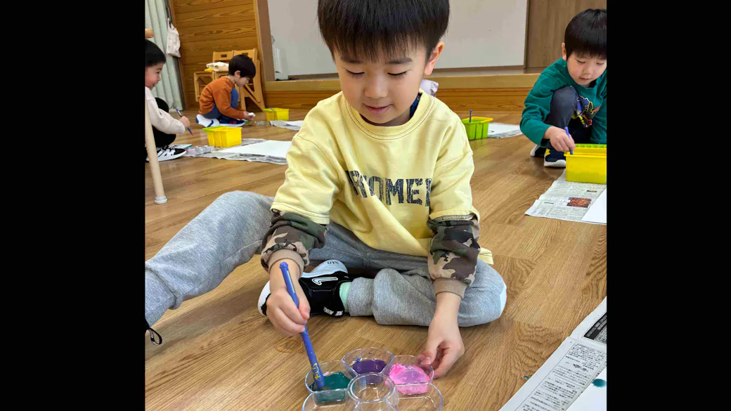 子どものイメージを大切にした制作活動