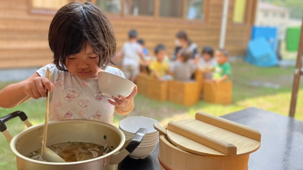 自然食の給食
