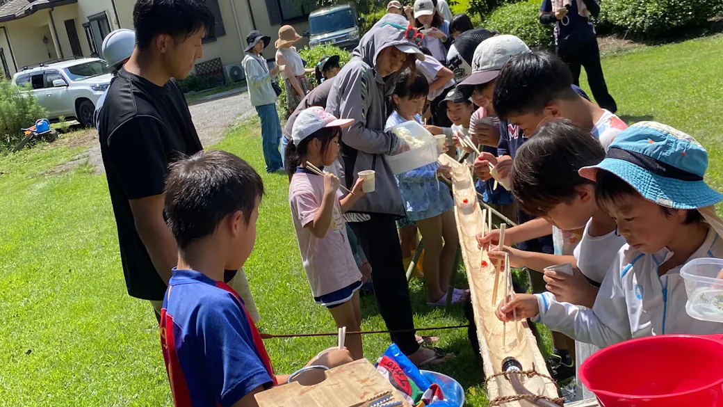 自然とつながりさまざまな経験をします！