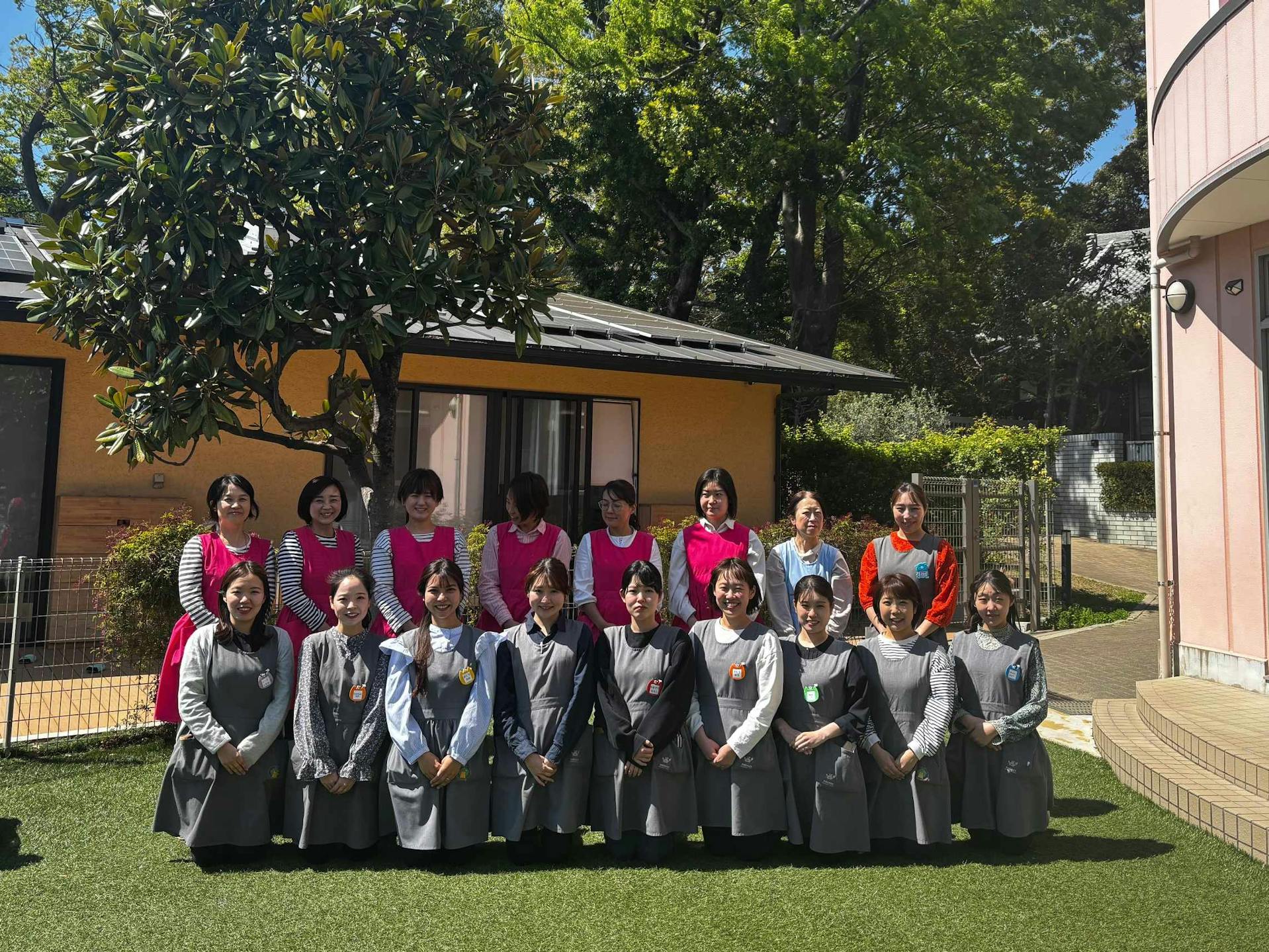 親切な職員がたくさんいます