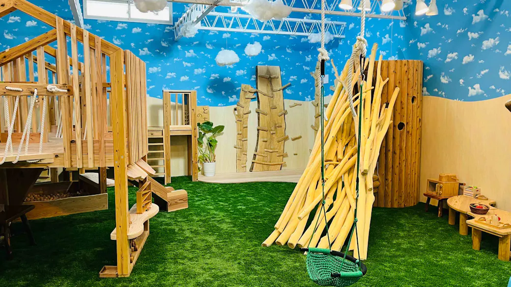 こどもの秘密基地　木育の森　もくれんの施設イメージ