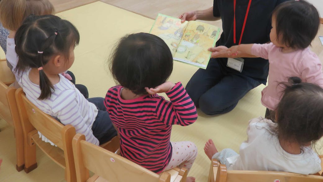 英語あそびを取り入れています