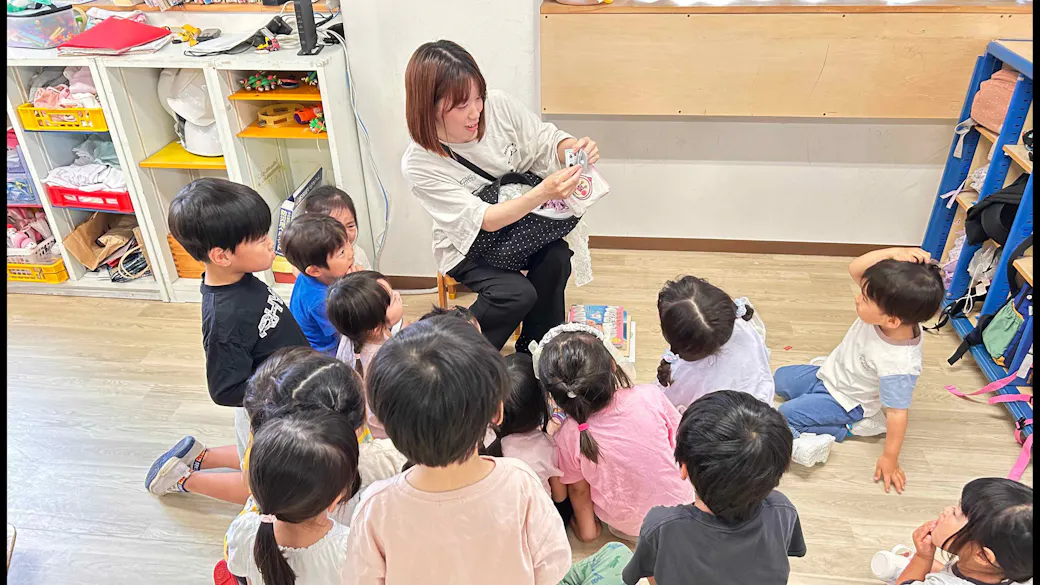 ～見守る保育～「④保育教諭の遊びの提案」