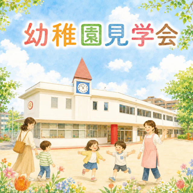 ☆見学会☆（令和９年度　新入園児・未就園児クラス対象）