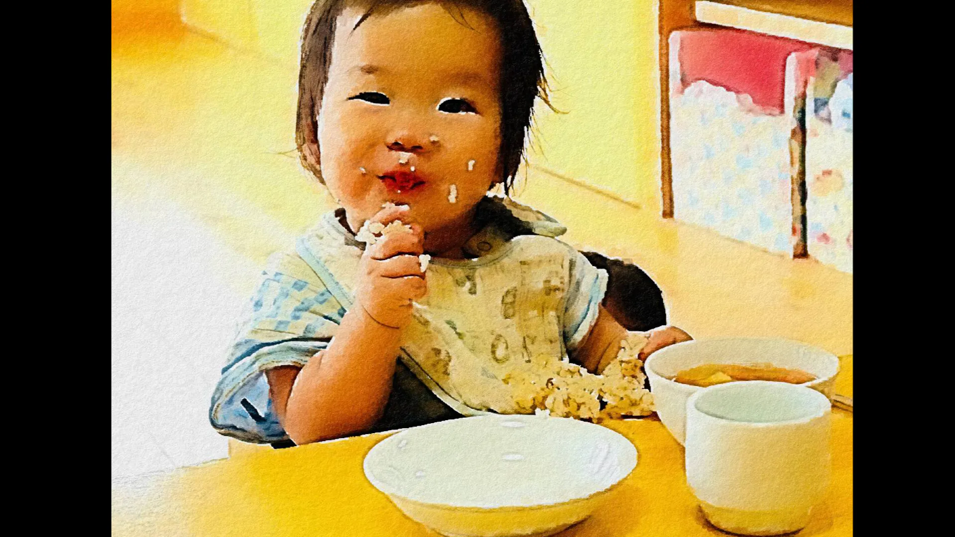 小さな乳児保育室。自由で意欲的に育つ保育を