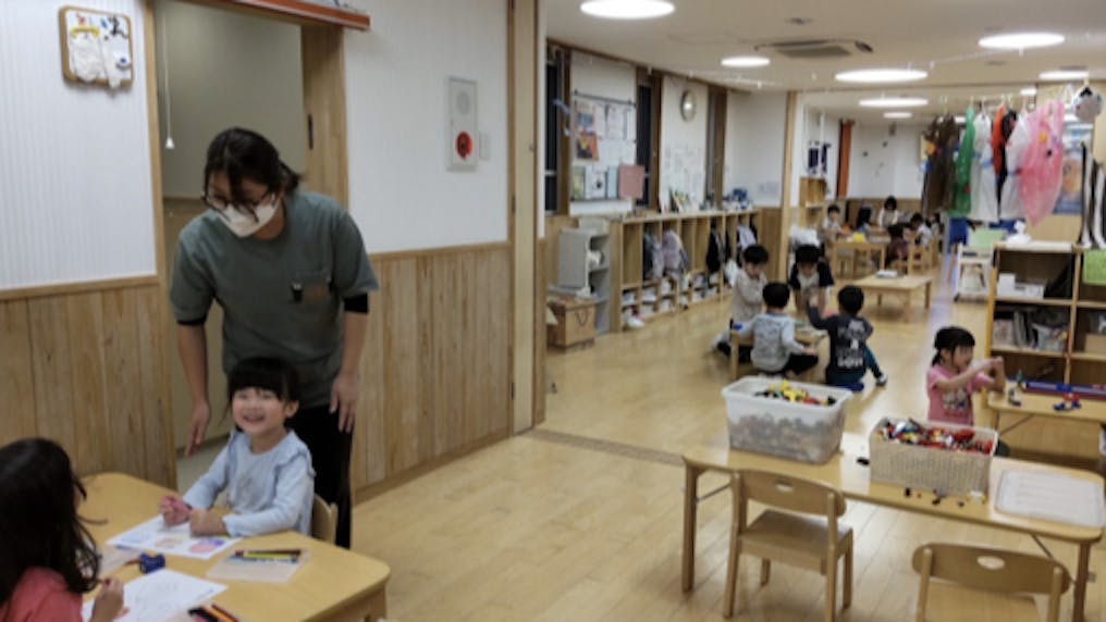 好きな遊びを選べる環境