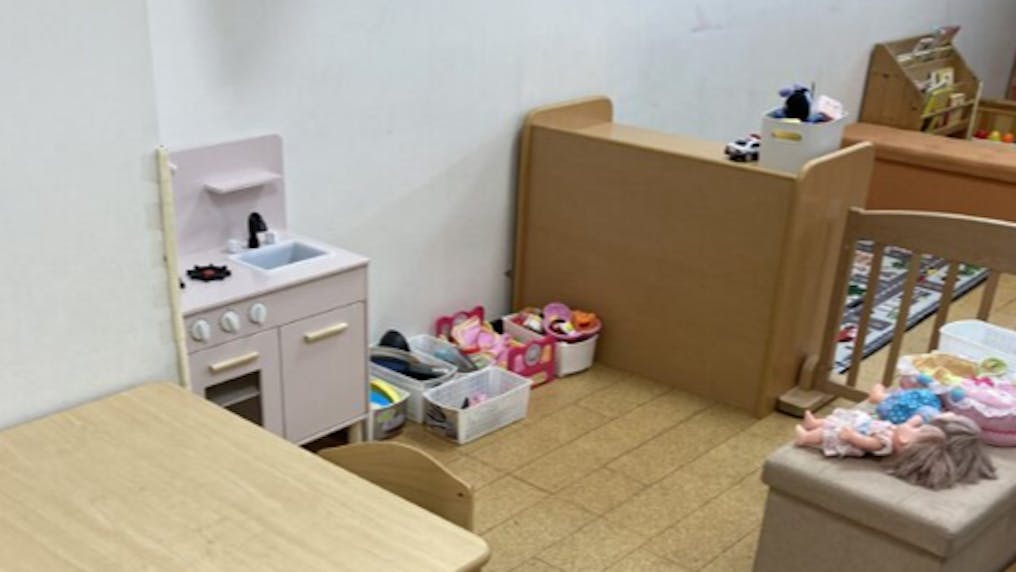 好きな遊びを選べる環境