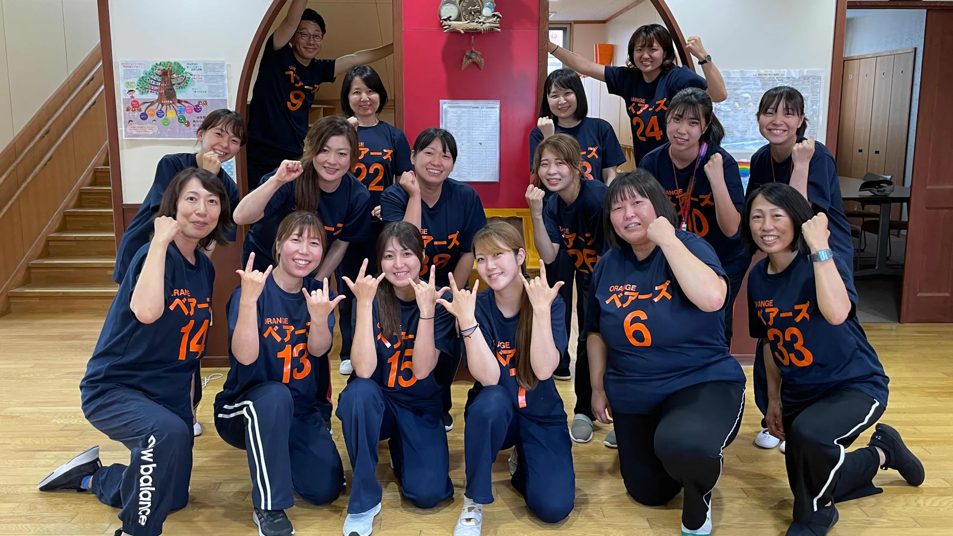 職員同士の関係が良いのが自慢の園です♫