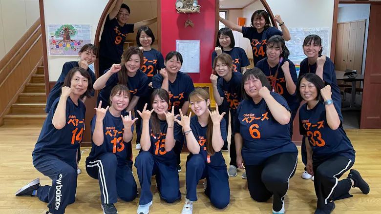 職員同士の関係が良いのが自慢の園です♫