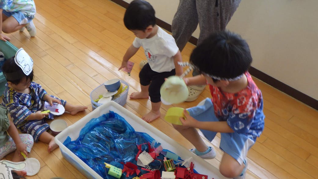 社会性や思いやりの気持ちが芽生える『異年齢児交流』