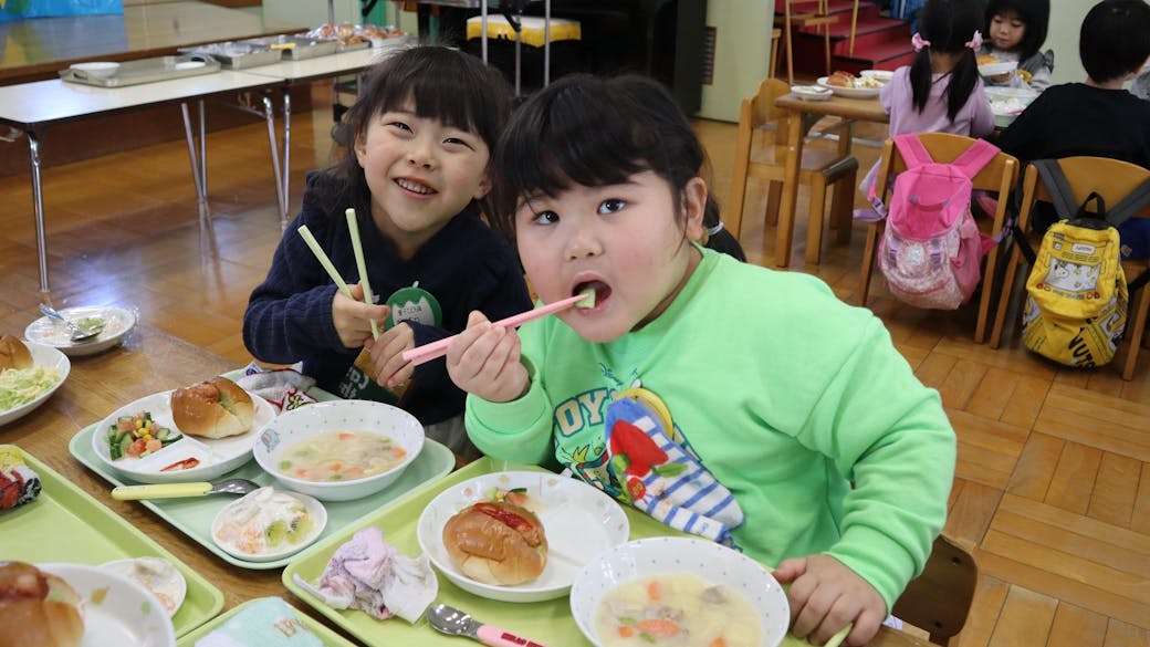 バランスのとれたおいしい食事