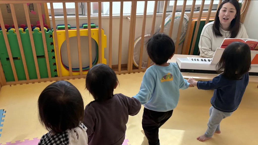 リトミック教室♬～楽しみながら学ぶ環境を整えています～
