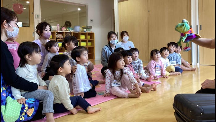 英語教室にも一緒に参加