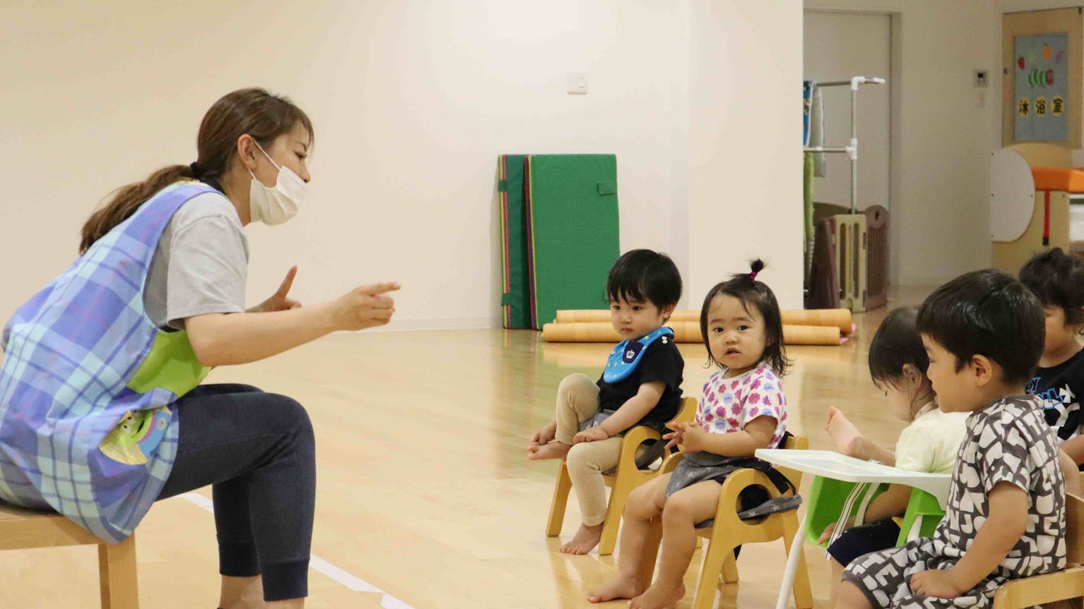 子どもと共に成長できる環境です。