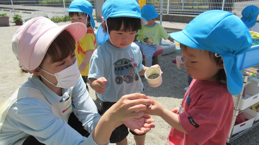0～3歳児　定員40名の保育園です。