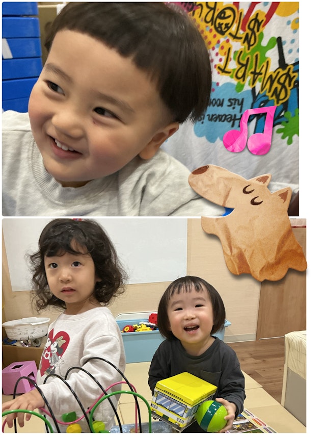 ２月の乳児クラスの様子🌷