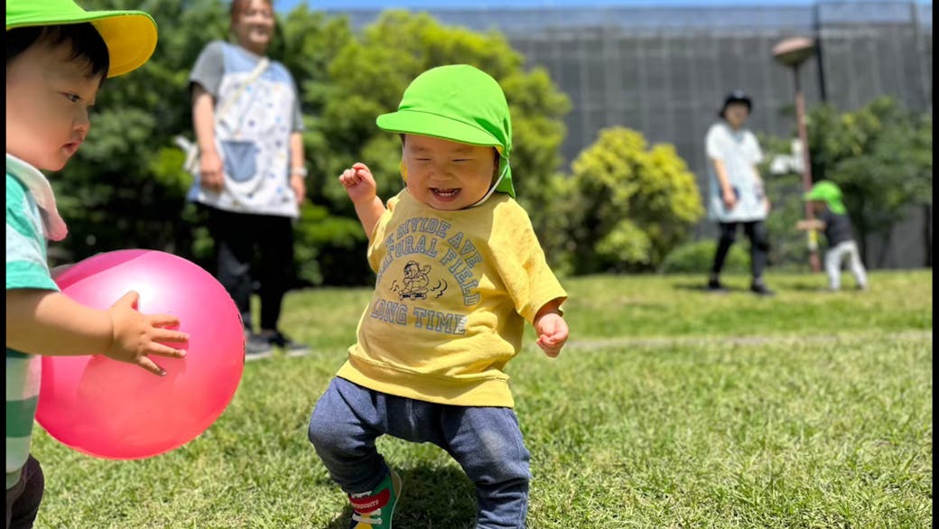 いつも笑顔で笑いの絶えない楽しい保育園