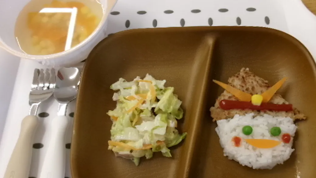 配慮を尽くした給食