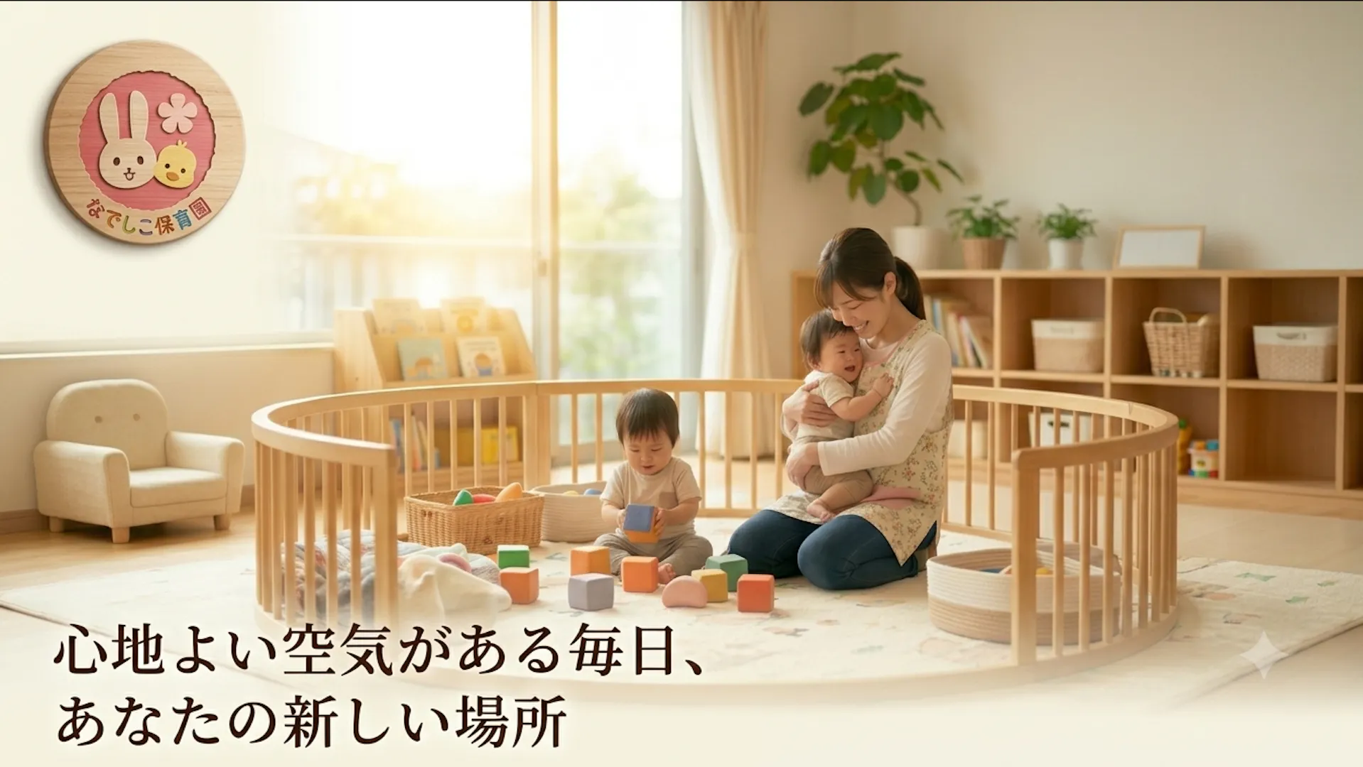 40代活躍中！少人数で一人ひとりに寄り添う保育を。