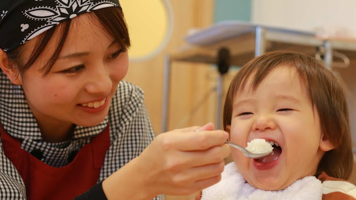 手ぶら通勤OK！給食も提供しています