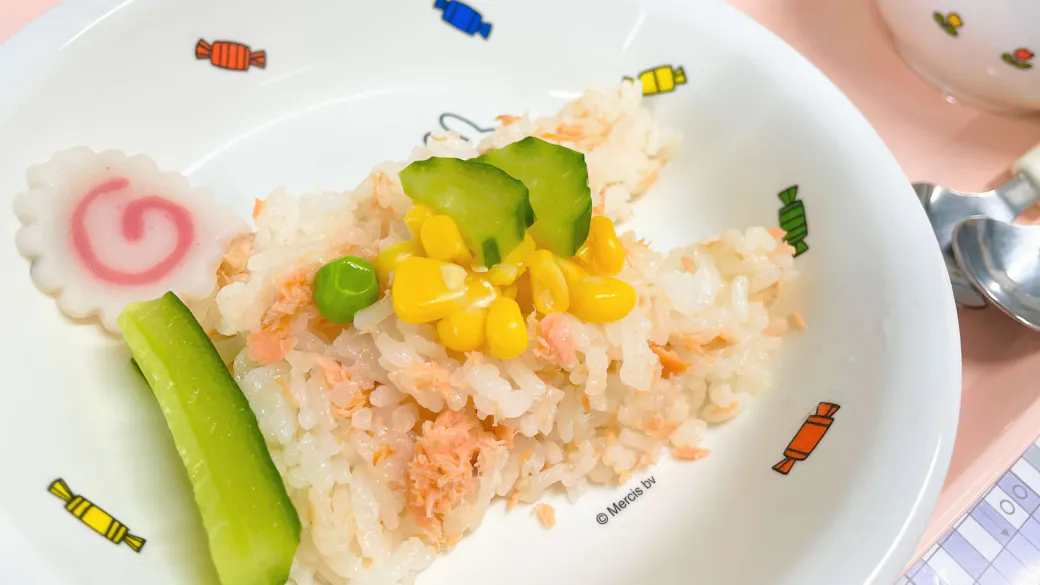 自園調理の美味しい給食