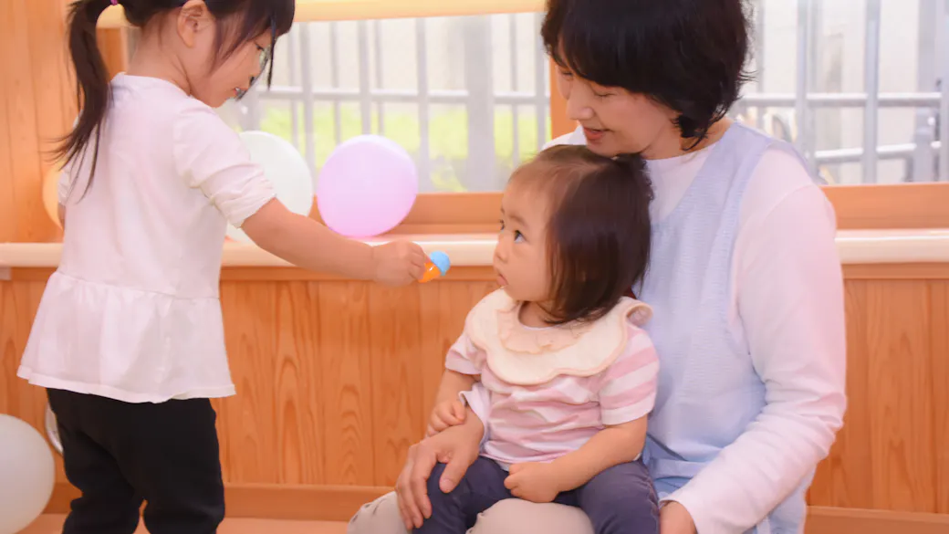 少人数のあたたかな保育