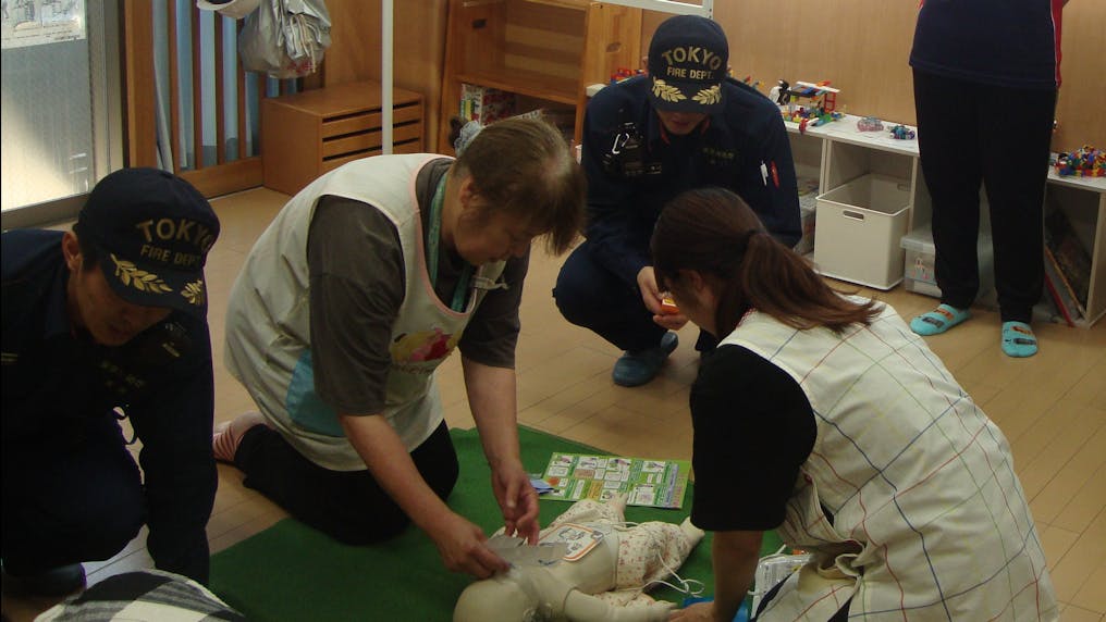 AED（自動体外式除細動器）の常設