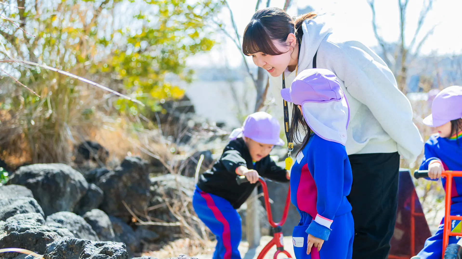 子どもたちの主体性を育む はたらきかけを大切にしています