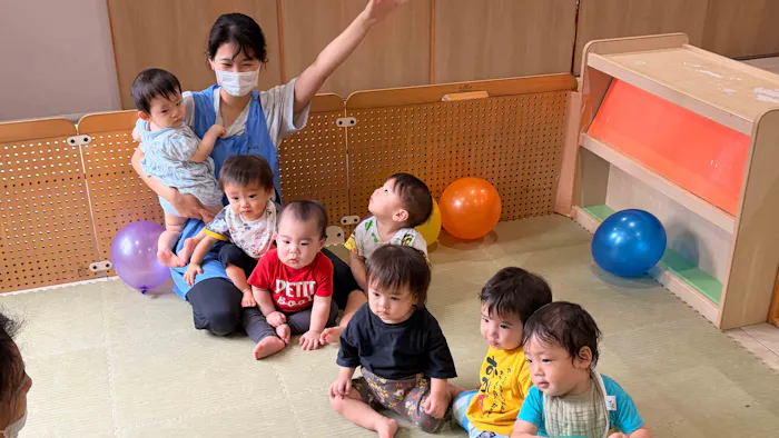 0歳児さんから5歳児さんまで
