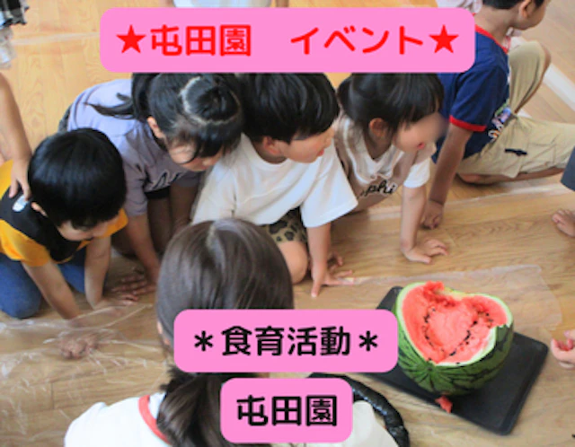食育活動　～すいか～