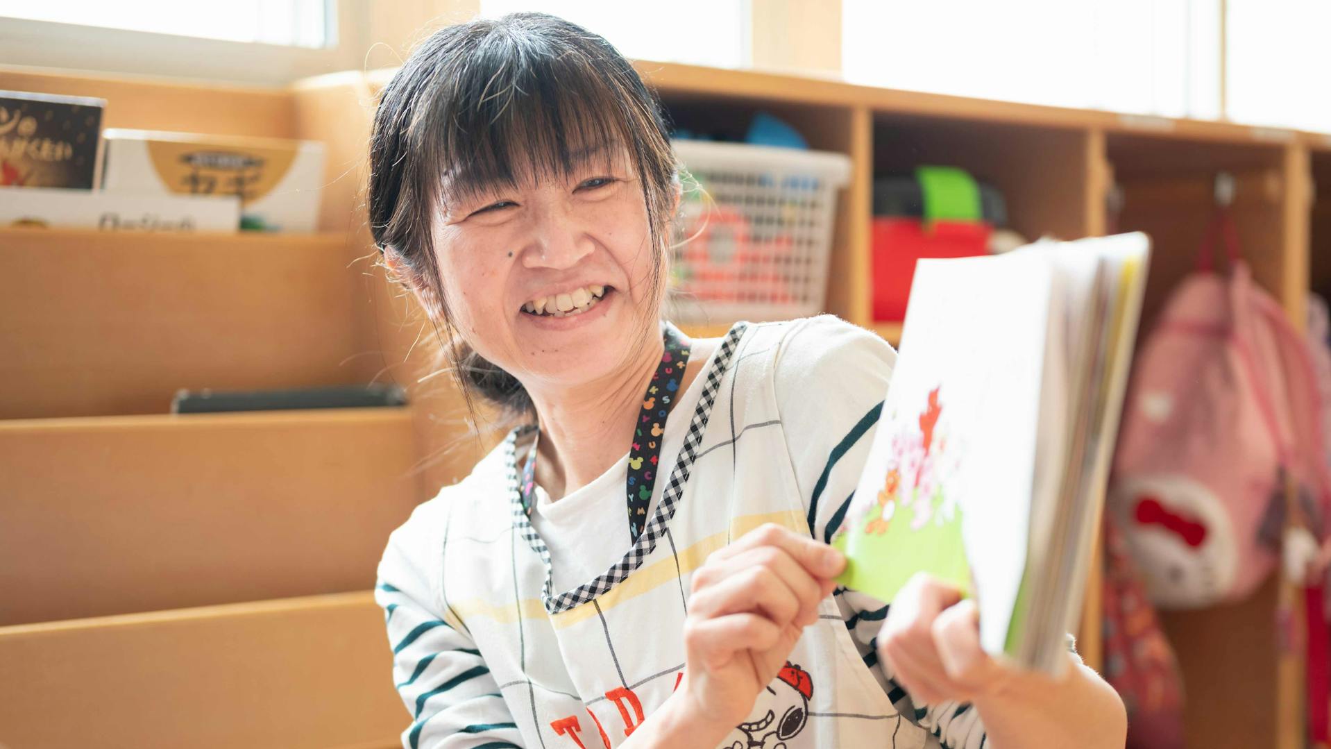 ぬくもりを持って子ども一人ひとりと丁寧に関わることを大切に