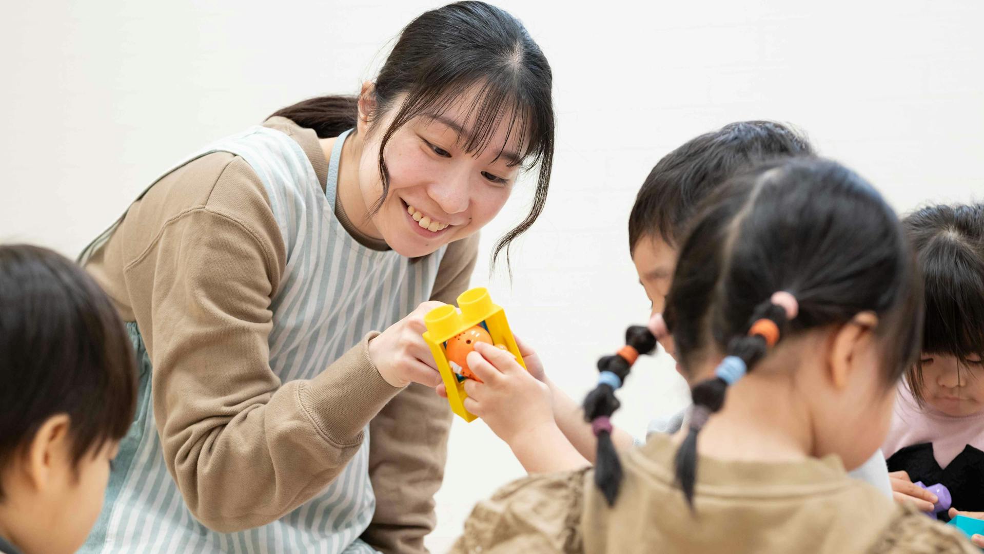 「一人ひとりに寄り添った保育」を（週３５時間勤務パート）