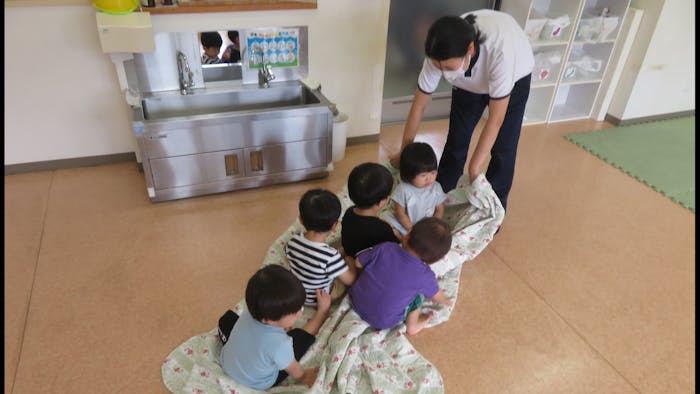 みんなで協力して、安心して働けます
